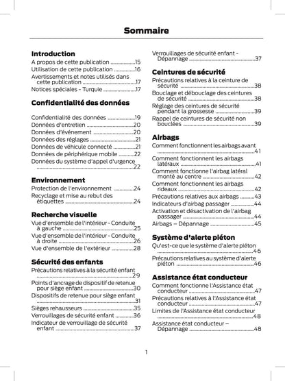 2024-2025 Ford Explorer Owner's Manual | French