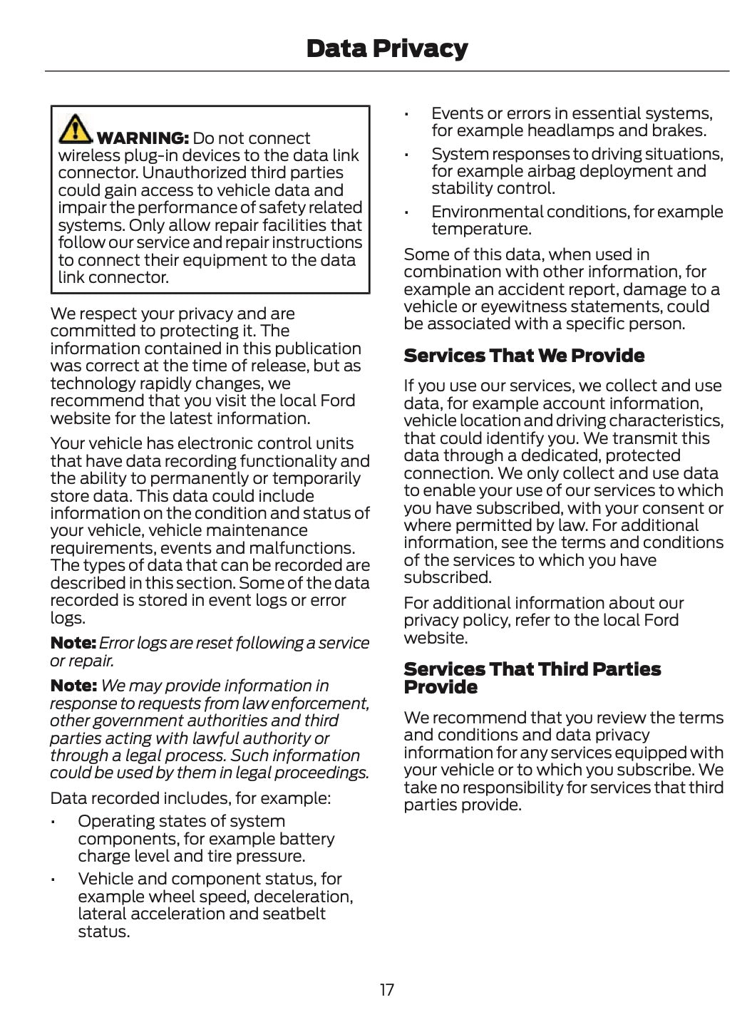 2024-2025 Ford Explorer Owner's Manual | English