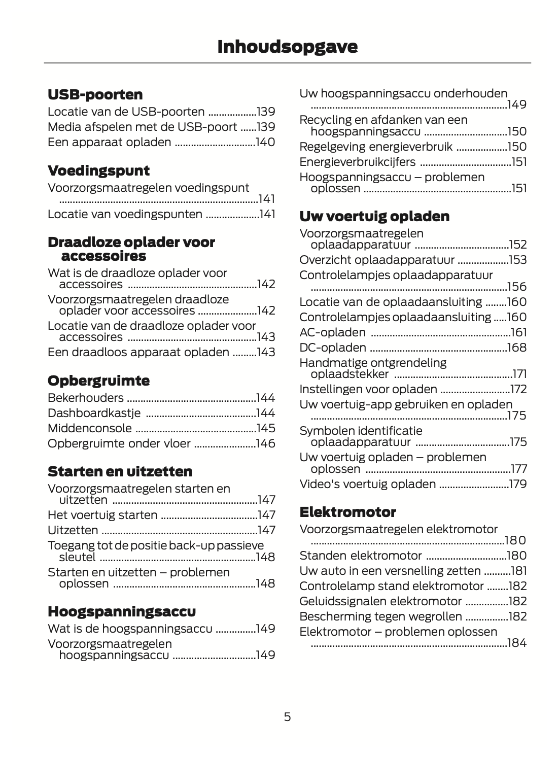 2024 Ford Explorer Owner's Manual | Dutch