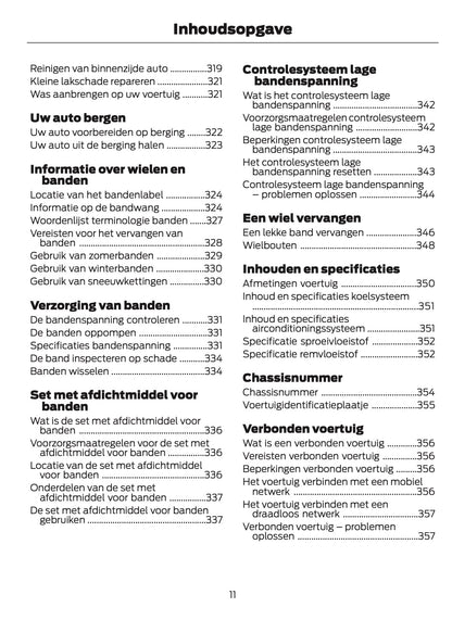 2024-2025 Ford Explorer Owner's Manual | Dutch