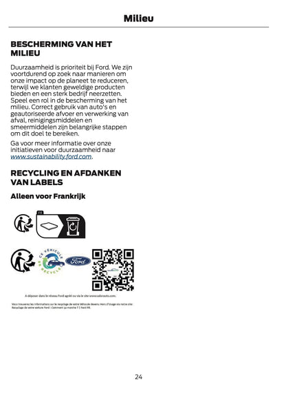 2024-2025 Ford Explorer Owner's Manual | Dutch