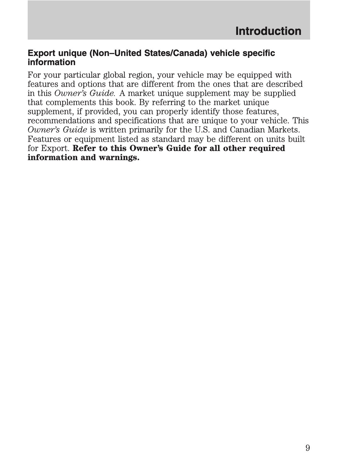 2008 Ford Explorer Sport Trac Owner's Manual | English US