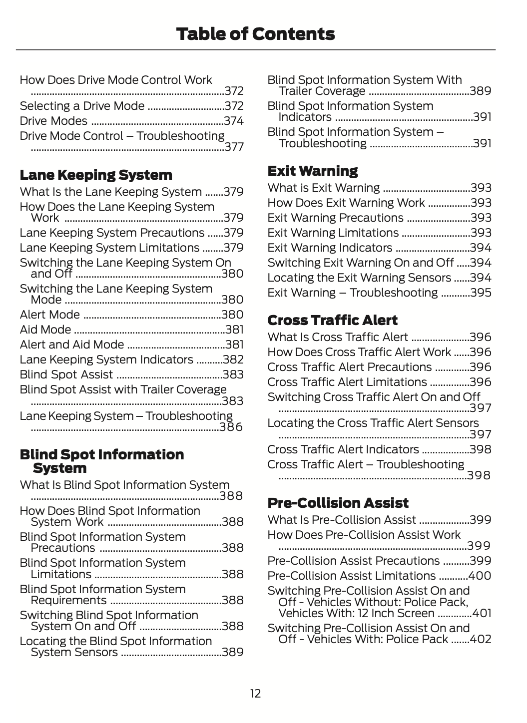 2024 Ford F-150 Owner's Manual | English