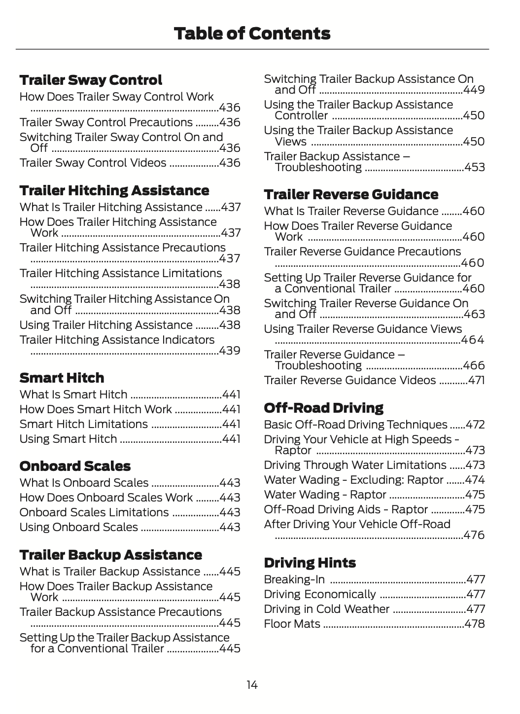 2024 Ford F-150 Owner's Manual | English