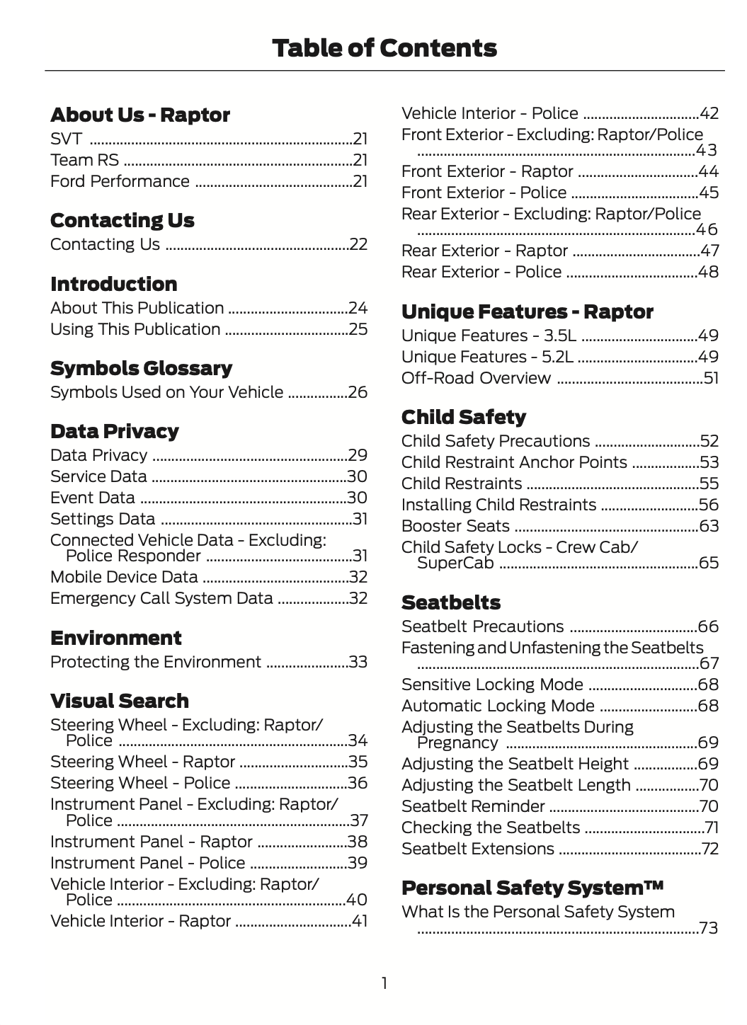 2024 Ford F-150 Owner's Manual | English