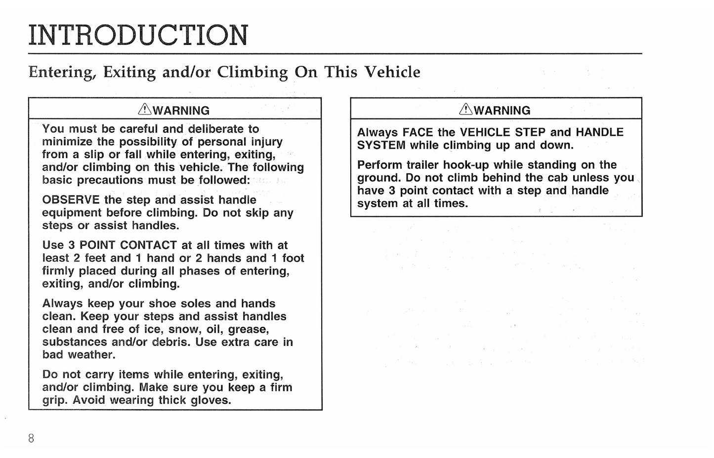 1996 Ford F&B Series Diesel Gebruikershandleiding | Engels