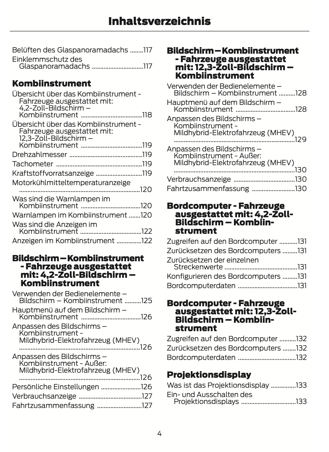 2024 Ford Focus Owner's Manual | German