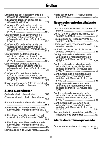 2023-2024 Ford Focus Owner's Manual | Spanish