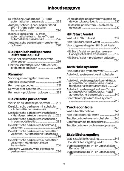 2024-2025 Ford Focus Gebruikershandleiding | Nederlands