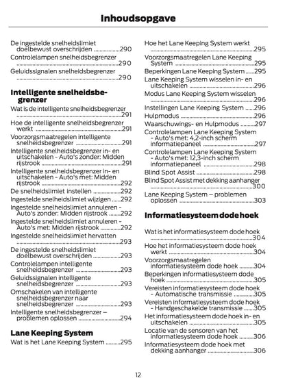 2024-2025 Ford Focus Gebruikershandleiding | Nederlands