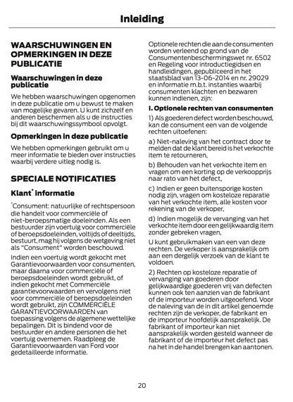 2024-2025 Ford Focus Gebruikershandleiding | Nederlands