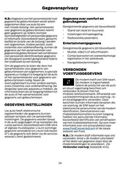 2024-2025 Ford Focus Gebruikershandleiding | Nederlands