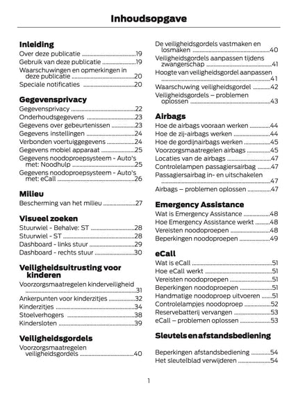 2024-2025 Ford Focus Gebruikershandleiding | Nederlands
