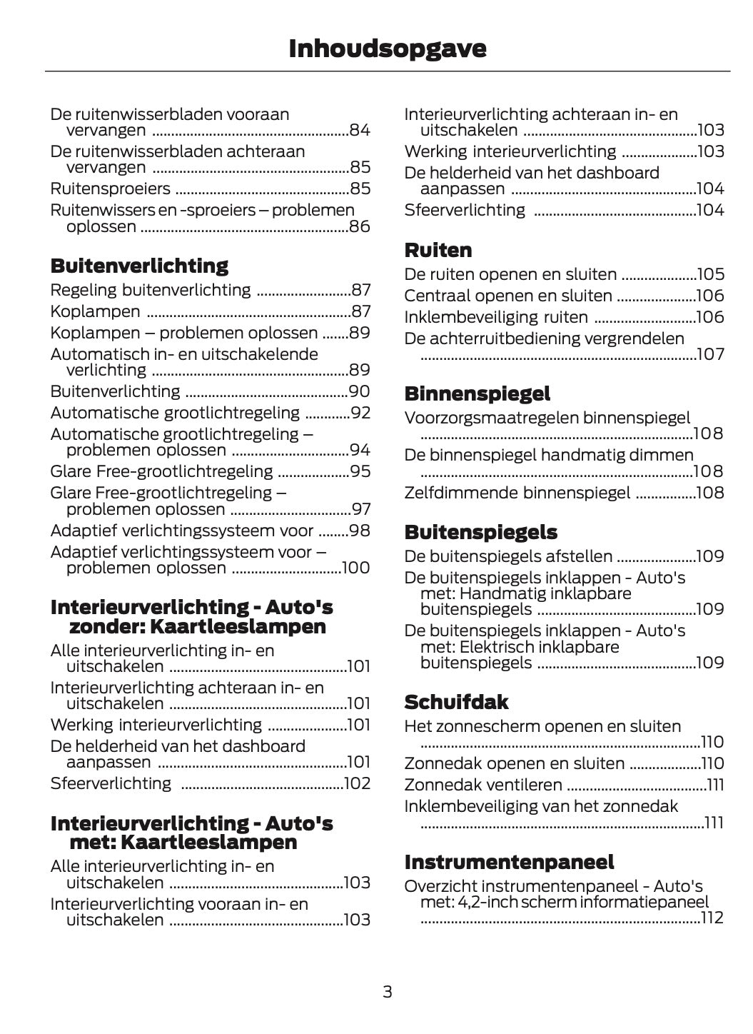 2024-2025 Ford Focus Gebruikershandleiding | Nederlands