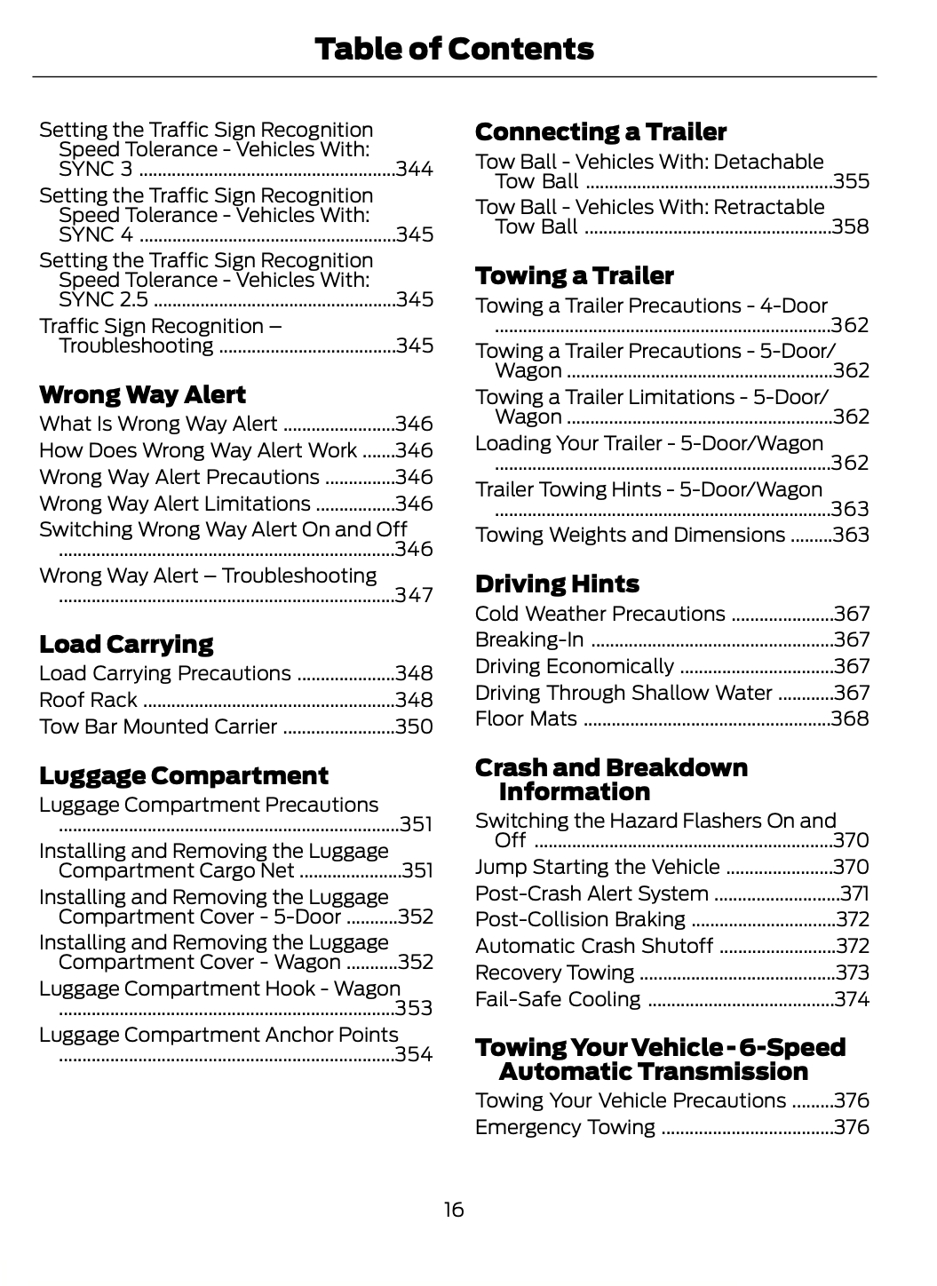 2023-2024 Ford Focus Owner's Manual | English