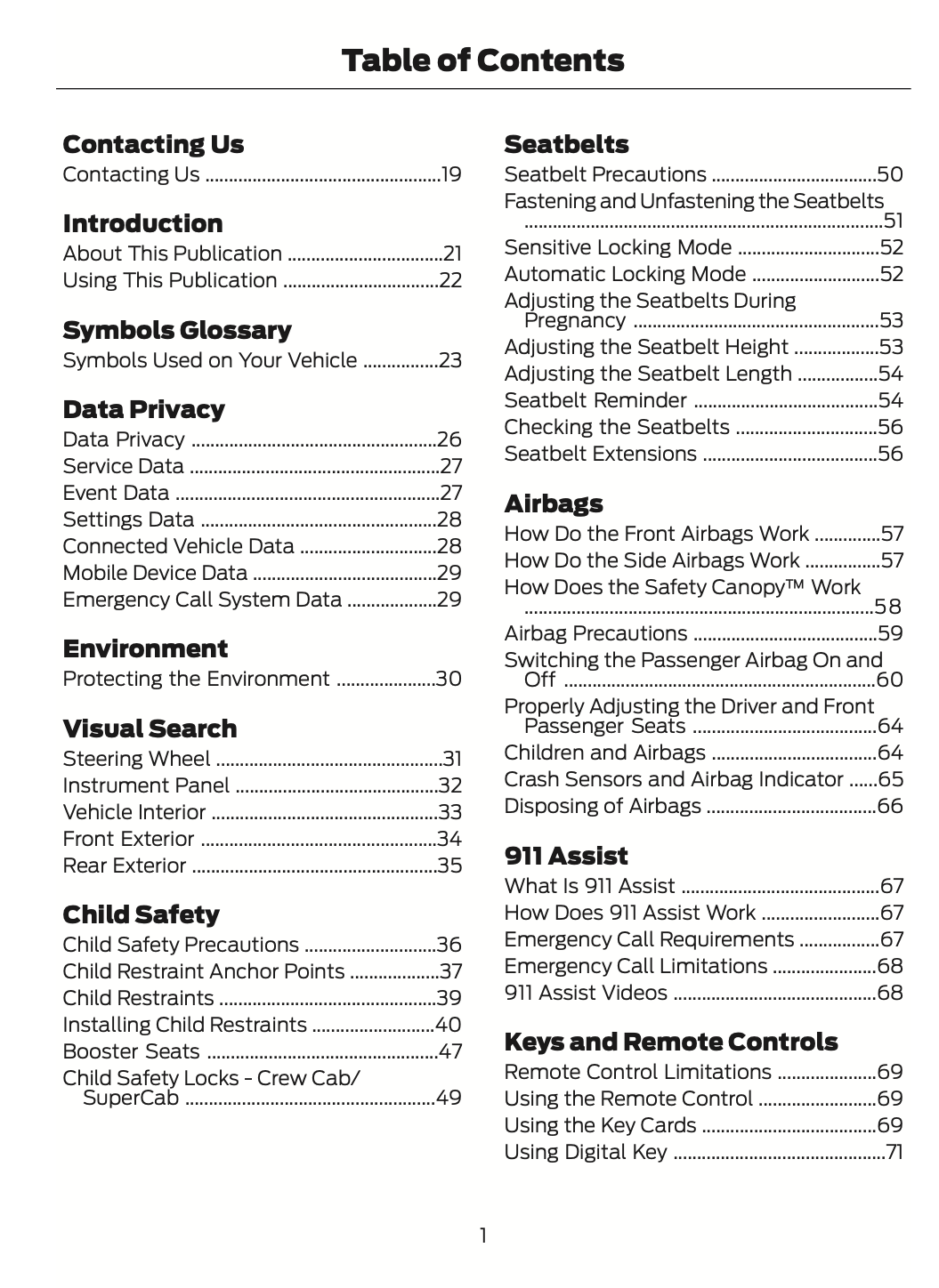 2023 Ford F-Series Super Duty Owner's Manual | English