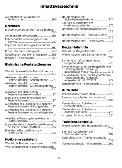 2022-2024 Ford Kuga Owner's Manual | German