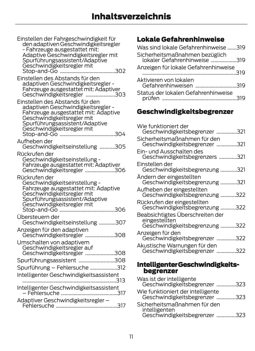 2025-2026 Ford Kuga Owner's Manual | German