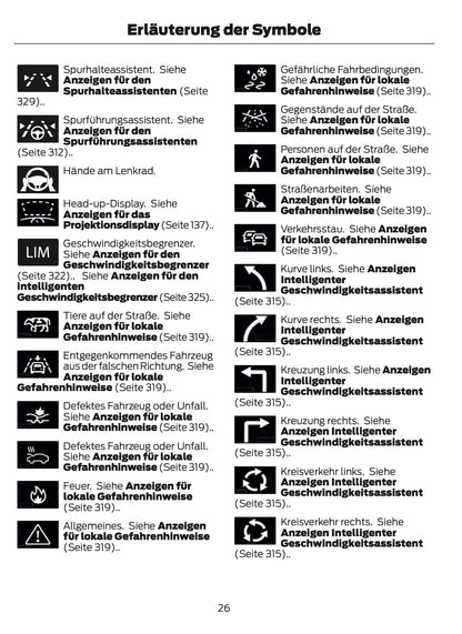 2025-2026 Ford Kuga Owner's Manual | German