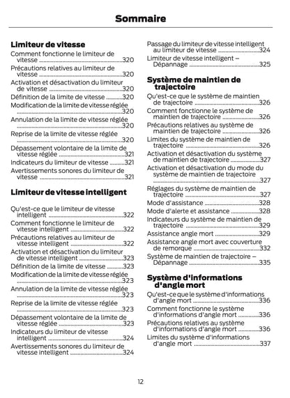 2025-2026 Ford Kuga Owner's Manual | French