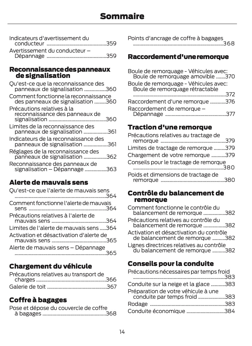 2025-2026 Ford Kuga Owner's Manual | French