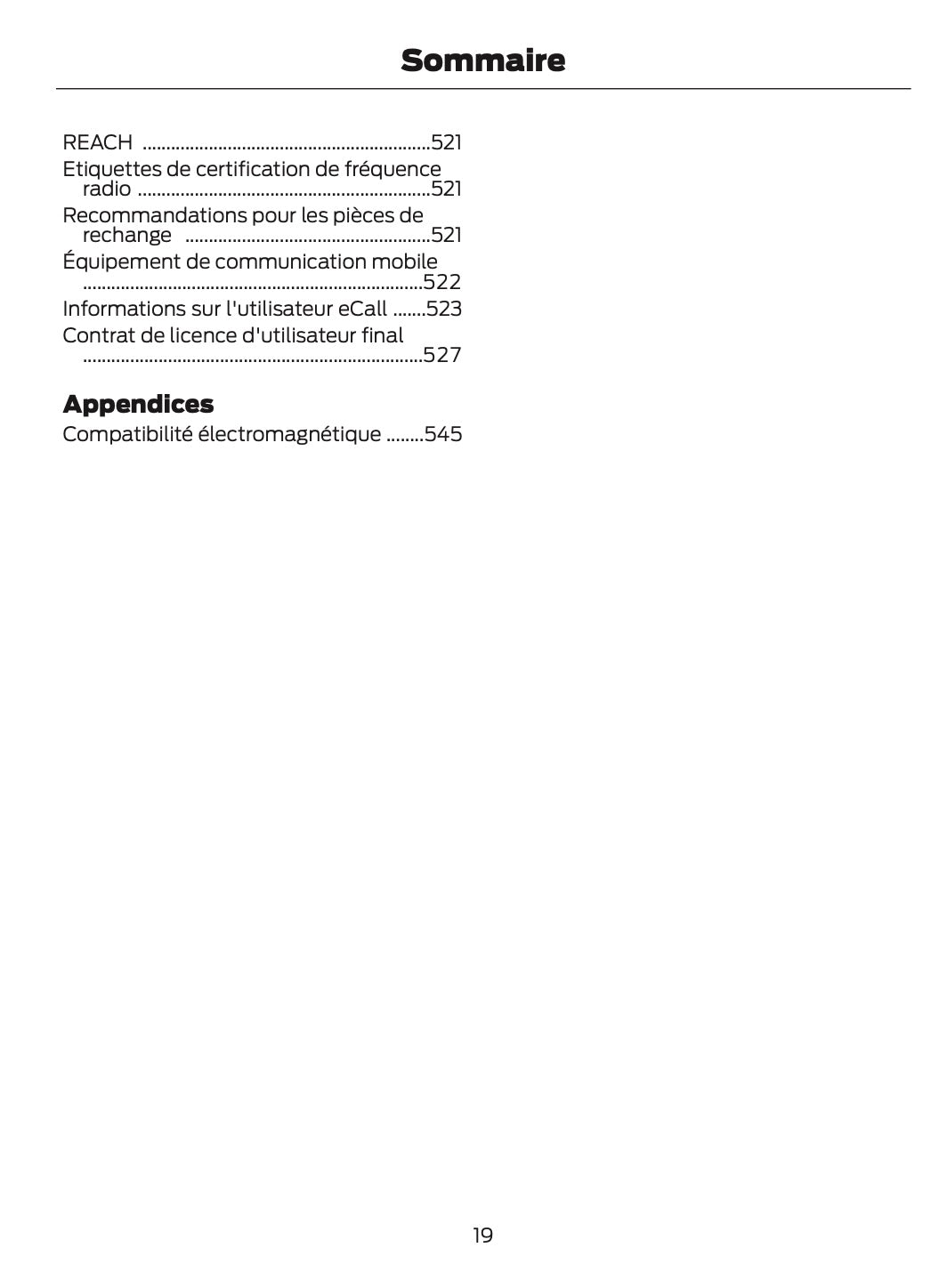 2025-2026 Ford Kuga Owner's Manual | French