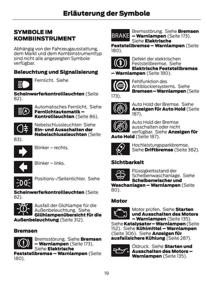 2025-2026 Ford Mustang Owner's Manual | German