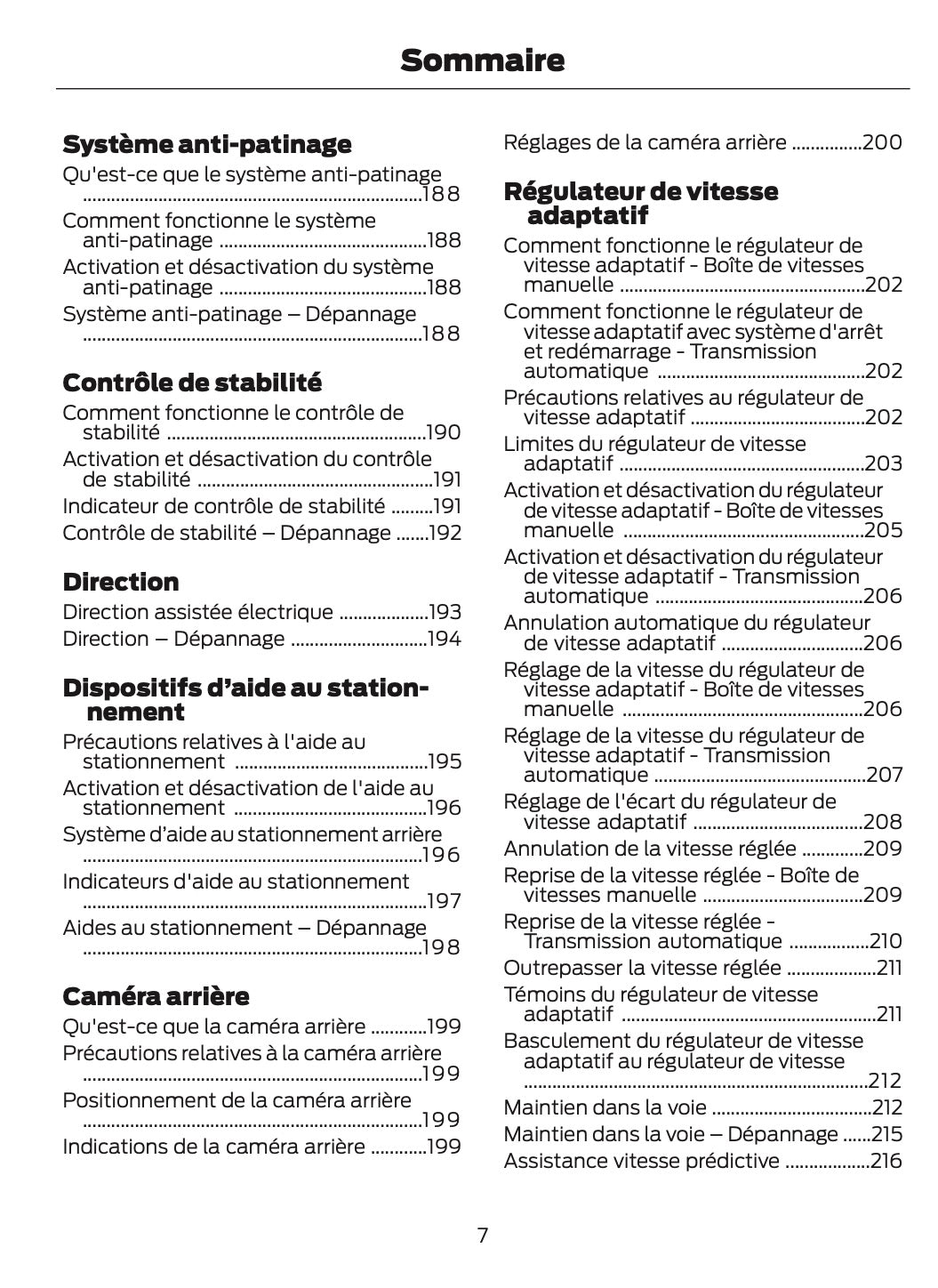 2025-2026 Ford Mustang Manuel du propriétaire | Français