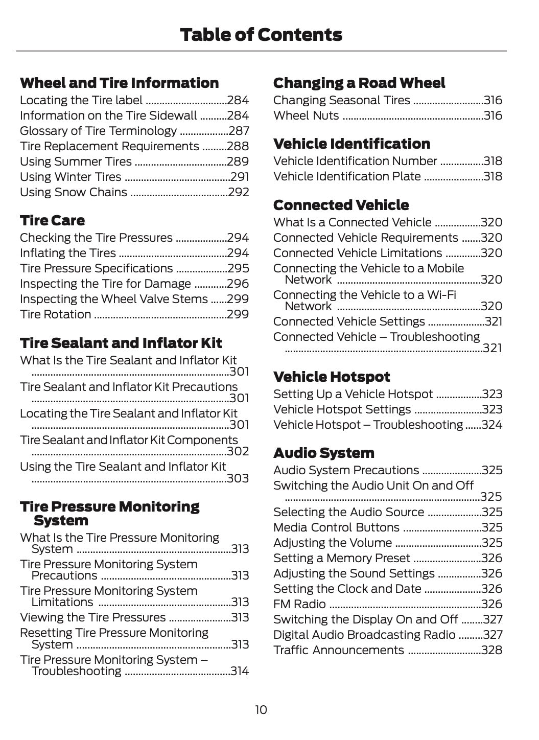 2024-2025 Ford Mustang Owner's Manual | English