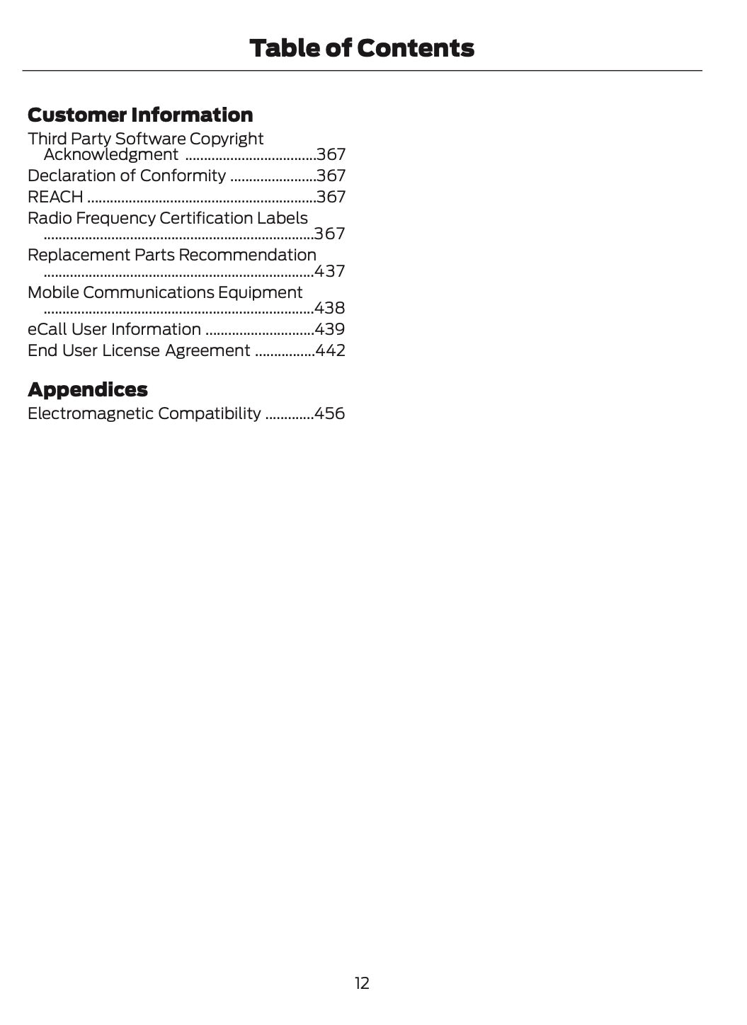 2024-2025 Ford Mustang Owner's Manual | English