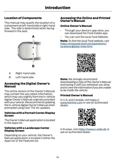2024-2025 Ford Mustang Owner's Manual | English