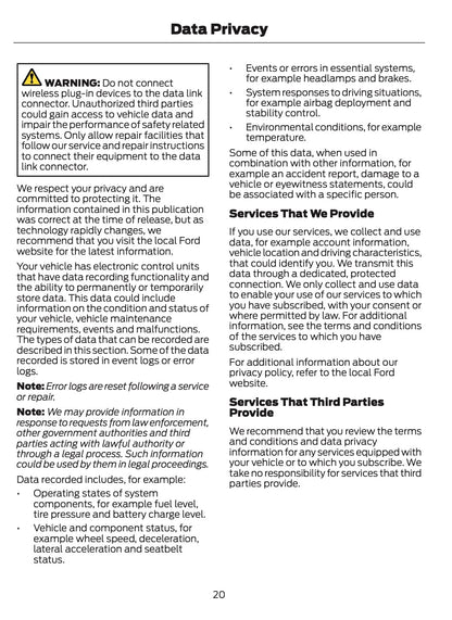 2024-2025 Ford Mustang Owner's Manual | English