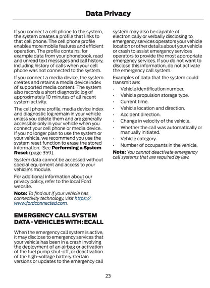 2024-2025 Ford Mustang Owner's Manual | English