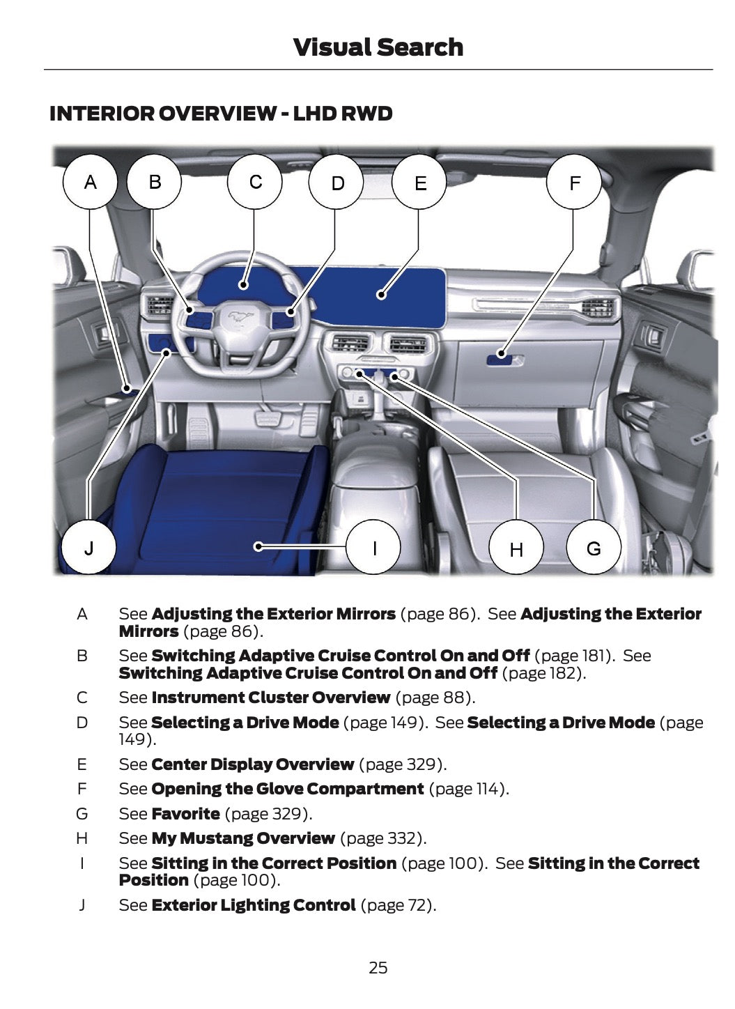 2024-2025 Ford Mustang Owner's Manual | English