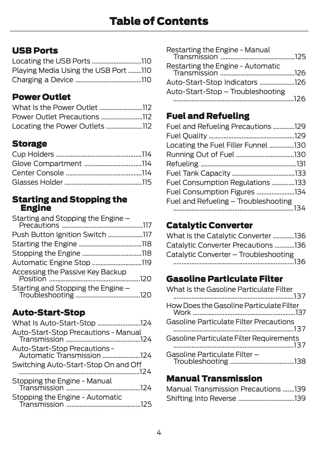 2024-2025 Ford Mustang Owner's Manual | English