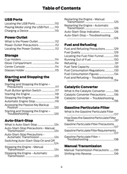2024-2025 Ford Mustang Owner's Manual | English