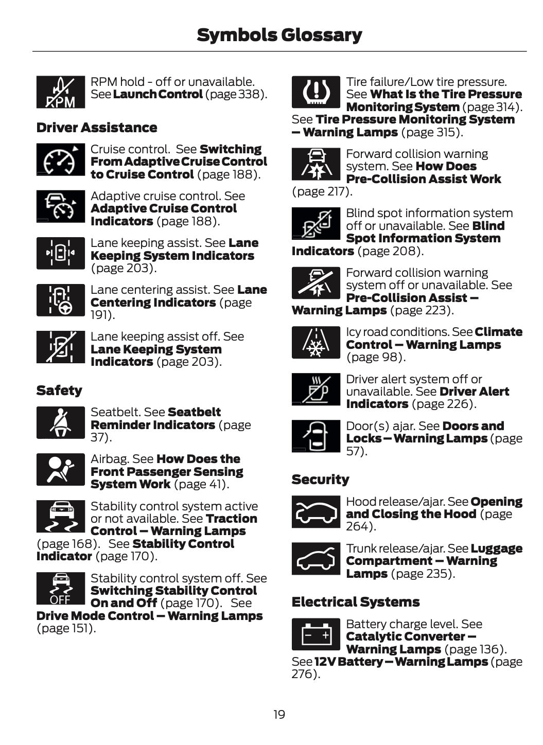 2025-2026 Ford Mustang Owner's Manual | English