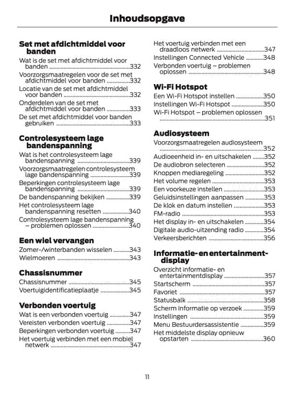 2025-2026 Ford Mustang Owner's Manual | Dutch
