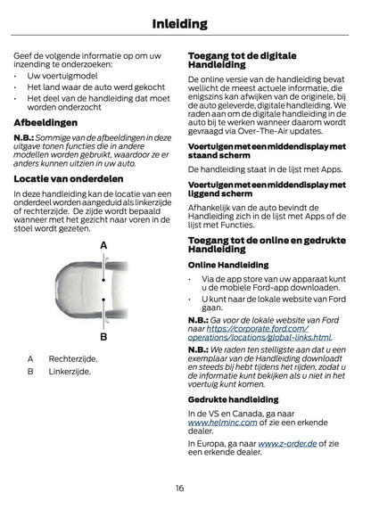 2025-2026 Ford Mustang Owner's Manual | Dutch