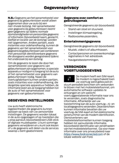 2025-2026 Ford Mustang Owner's Manual | Dutch