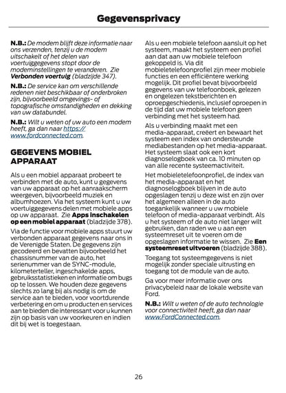 2025-2026 Ford Mustang Owner's Manual | Dutch