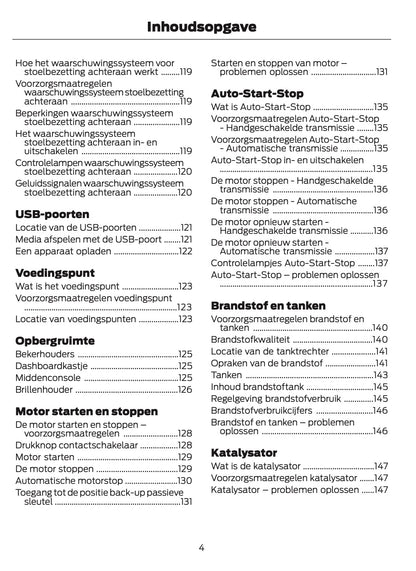 2025-2026 Ford Mustang Owner's Manual | Dutch