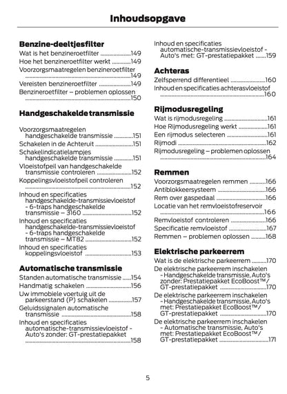 2025-2026 Ford Mustang Owner's Manual | Dutch