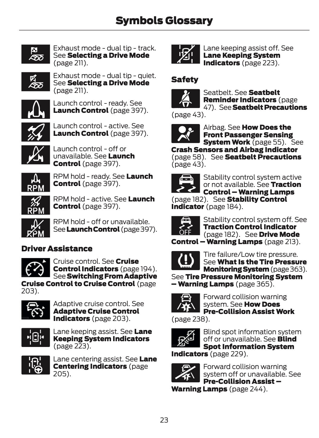 2024-2025 Ford Mustang Owner's Manual | English US