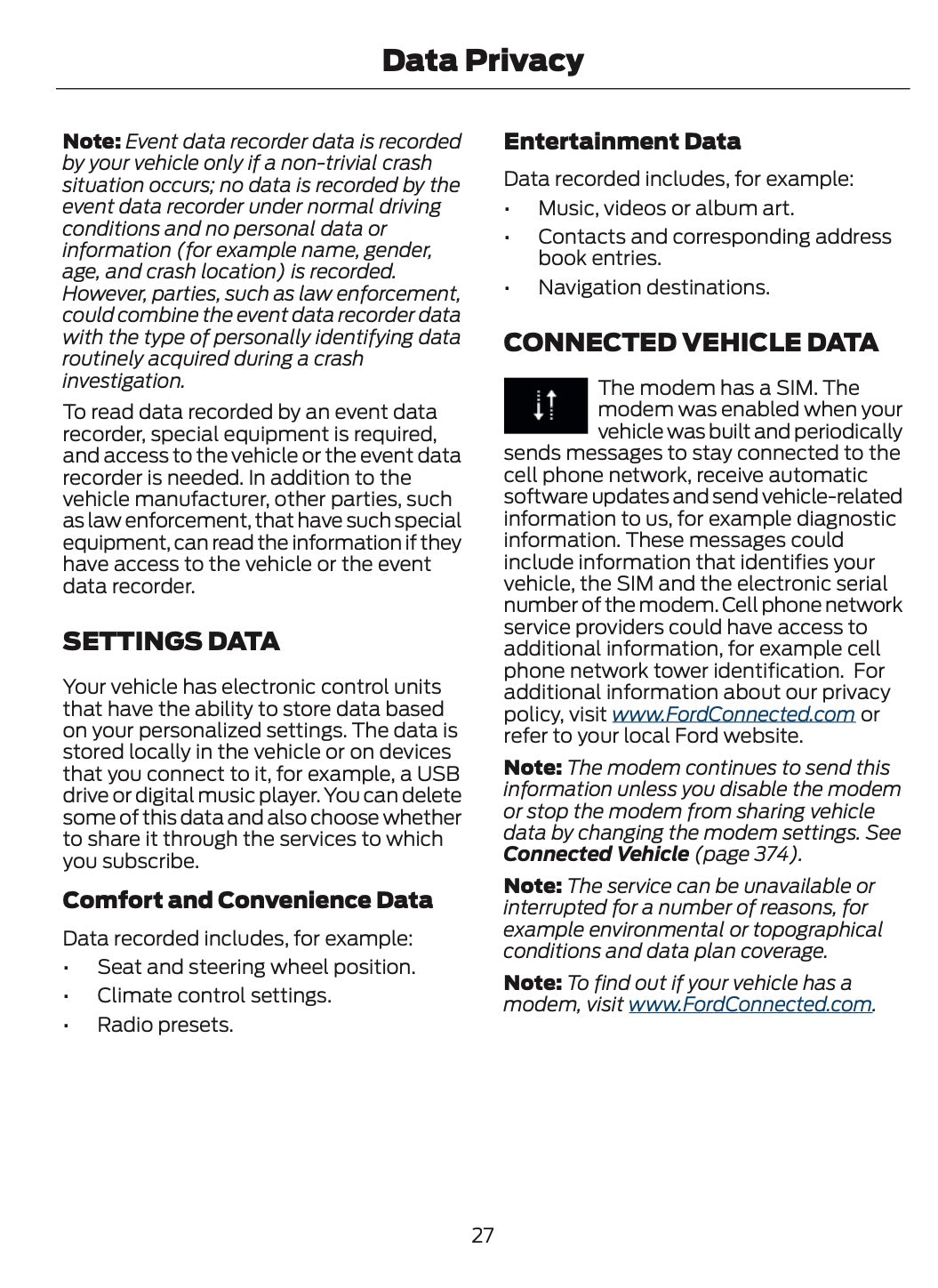2024-2025 Ford Mustang Owner's Manual | English US
