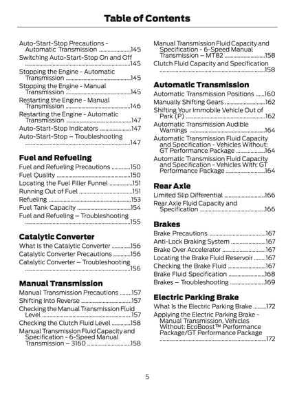 2024-2025 Ford Mustang Owner's Manual | English US