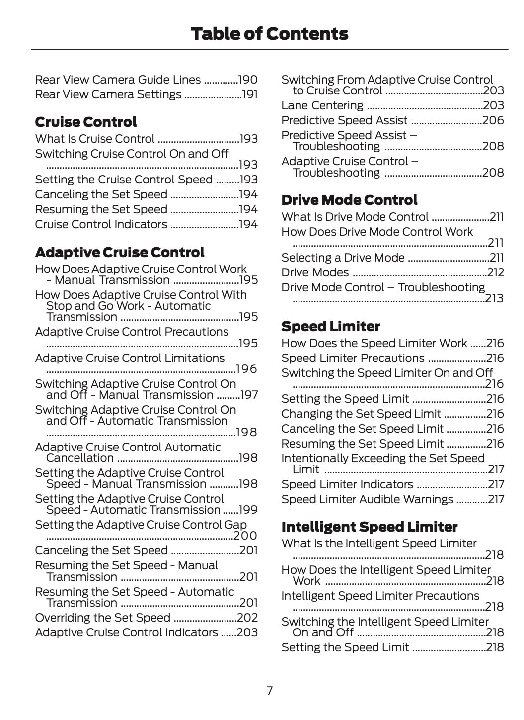 2024-2025 Ford Mustang Owner's Manual | English US