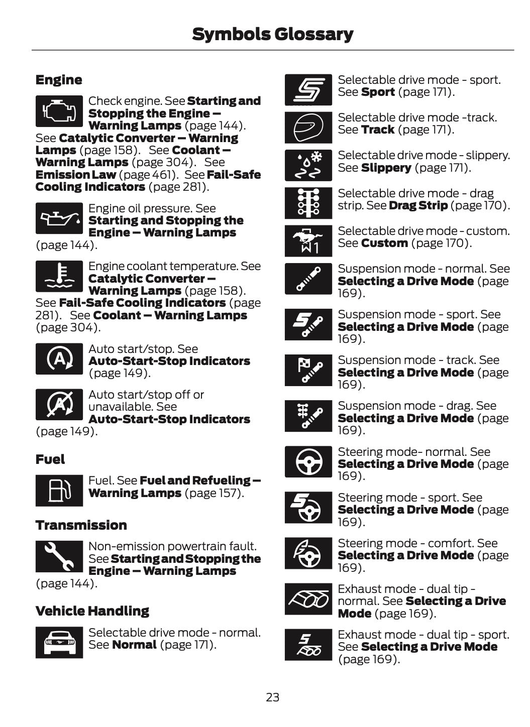 2025-2026 Ford Mustang Owner's Manual | English US