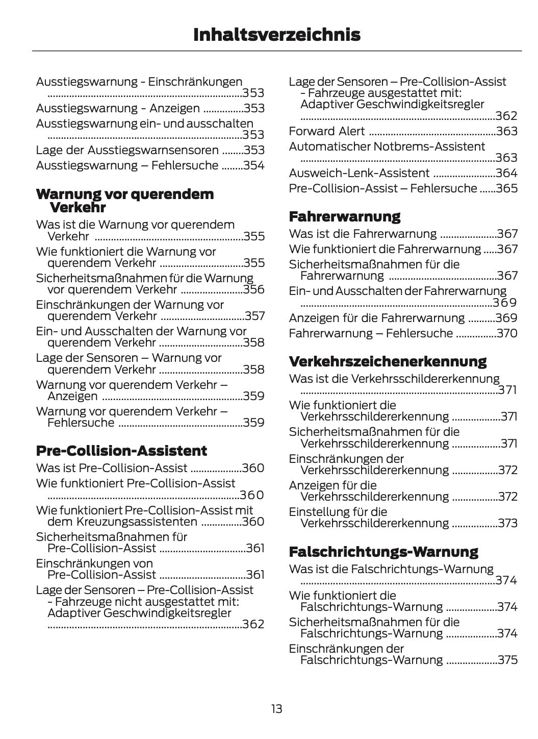 2026 Ford Puma Owner's Manual | German