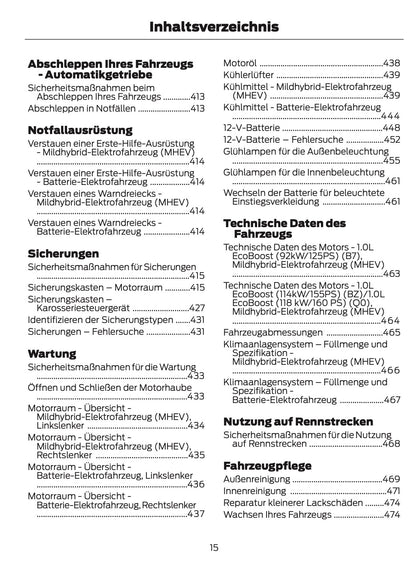 2026 Ford Puma Owner's Manual | German